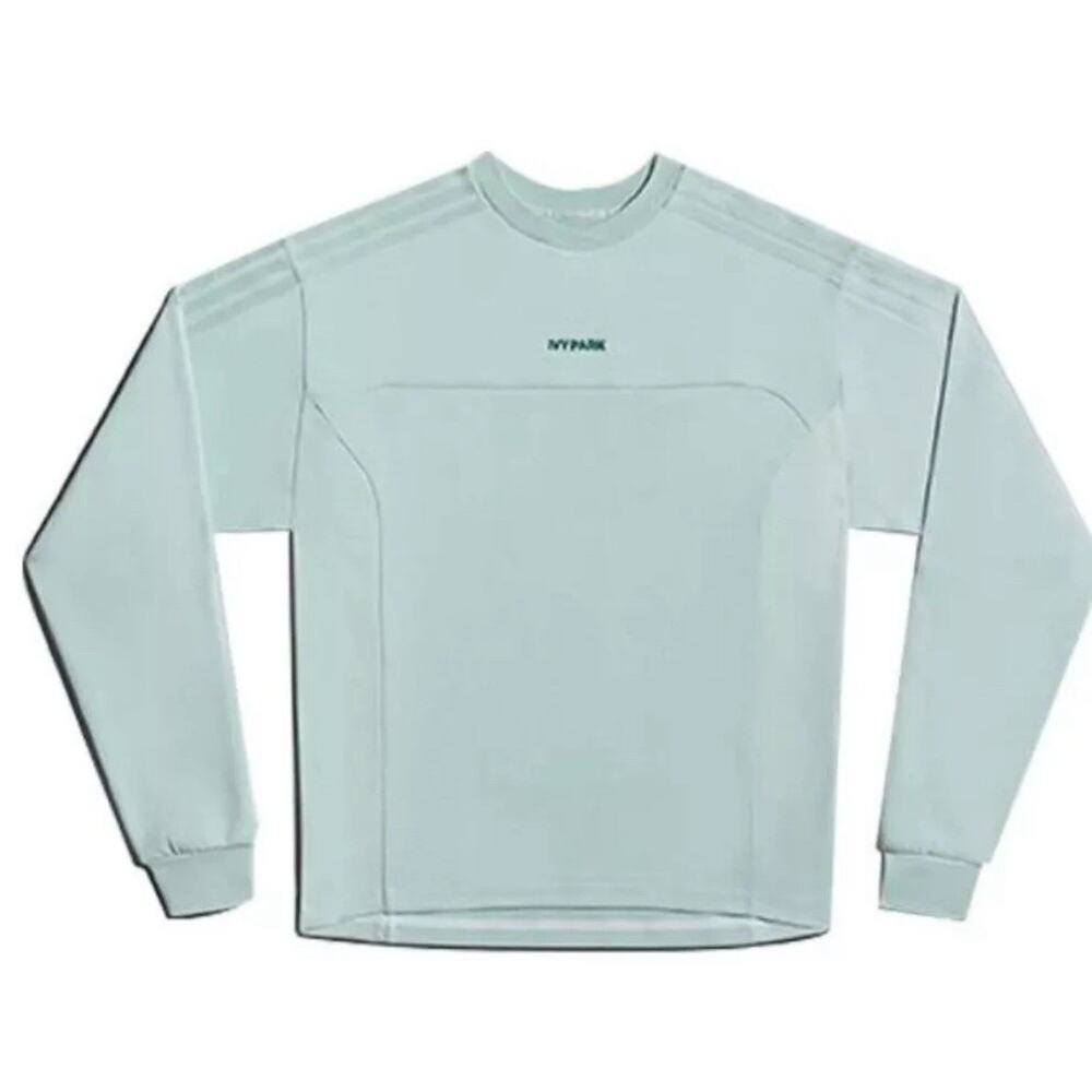 Adidas Ivy Park Drip Crewneck Sweatshirt Beyoncé Mint Green Size Small Unisex